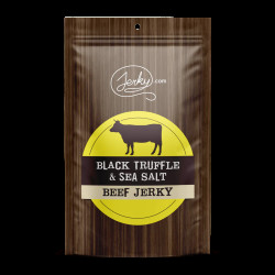 All-Natural Beef Jerky - Black Truffle Sea Salt