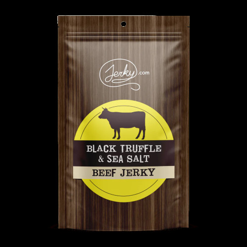 All-Natural Beef Jerky - Black Truffle Sea Salt