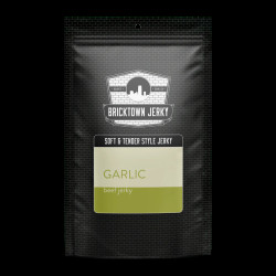 Soft and Tender Style Beef Jerky - Garlic