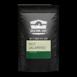 Soft and Tender Style Beef Jerky - Hot Jalapeno