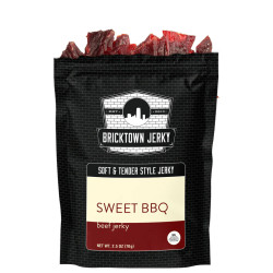 Soft and Tender Style Beef Jerky - Sweet BBQ