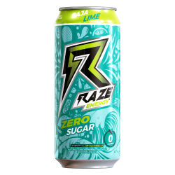 RAZE Energy Baja Lime 16 oz Can