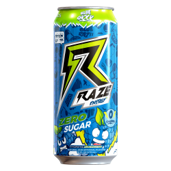 RAZE Energy Blue Shock 16 oz Can